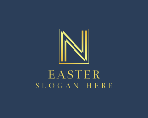 Elegant - Luxury Elegant Letter N logo design