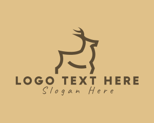 Conservation - Modern Deer Hunting logo design