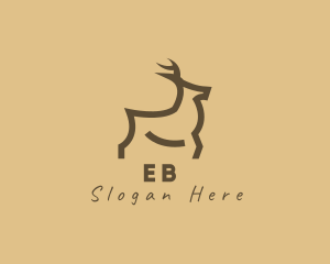 Modern Deer Hunting Logo