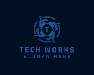 AI Tech Program logo design