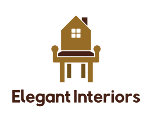 Home Wood Furniture logo design