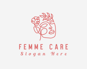 Natural Woman Skin Care logo design