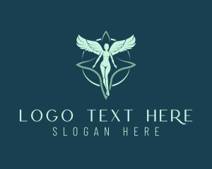 Mythology - Astral Star Angel logo design