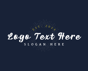 Hipster - Retro Boutique Hipster logo design