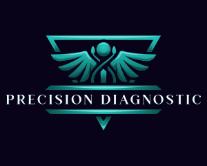 Diagnostic - Healthcare Medical Caduceus logo design