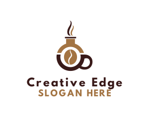 Cappuccino - Coffee Bean Science logo design