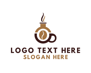 Bean - Coffee Bean Science logo design
