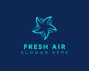 Star Fan Airflow logo design