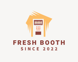 Booth - Soda Vending Machine logo design