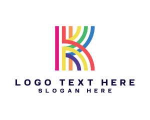 Rainbow - Creative Marketing Business logo design
