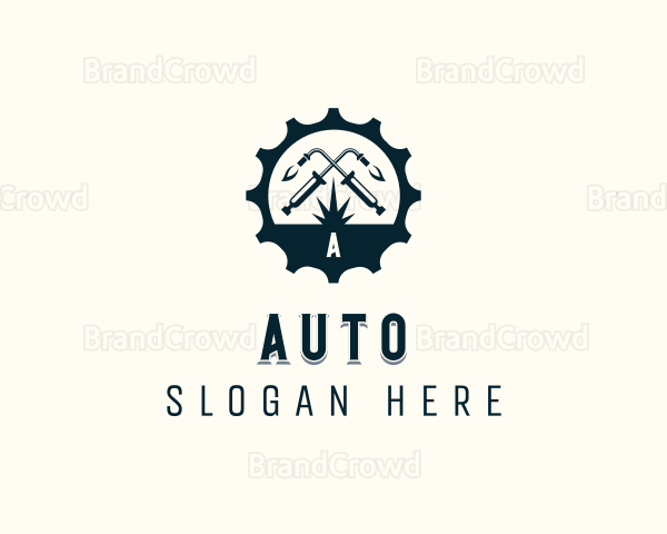 Industrial Welding Tool Logo