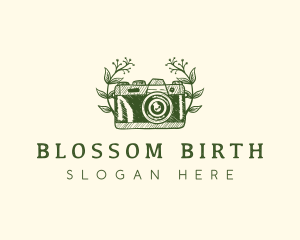 Floral Camera Studio Logo