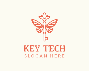 Key Insect Wings logo design