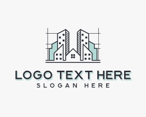 Construction - Architecture Building logo design