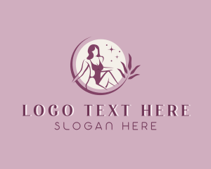 Dermatology - Lingerie Bikini Woman logo design