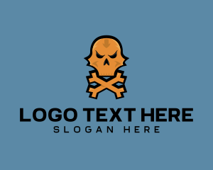 Fortnite - Avatar Gamer Skull logo design