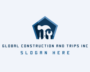 Construction Tools Repair logo design