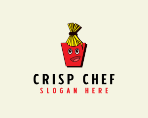 Happy Face Fries logo design