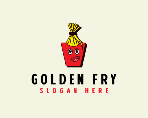 Happy Face Fries logo design