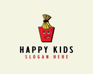 Happy Face Fries logo design