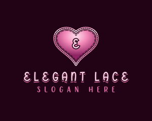 Love Heart Lace logo design