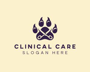 Scissor Pet Grooming logo design