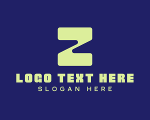 It - Bold Company Letter Z logo design