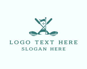 Golf Cart - Golf Sports Tournament logo design