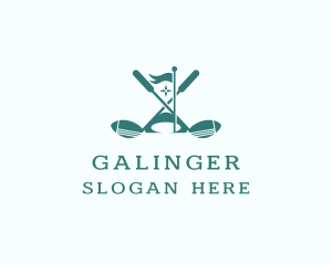 Golf Sports Tournament Logo