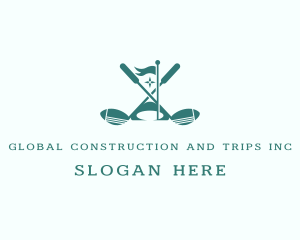 Golf Sports Tournament Logo