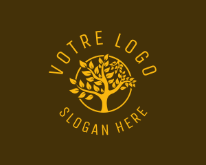 Spring - Natural Garden Tree logo design