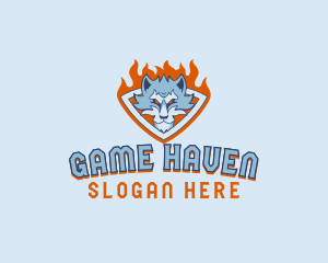 Wolf Shield Gaming logo design