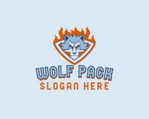 Wolf Shield Gaming logo design