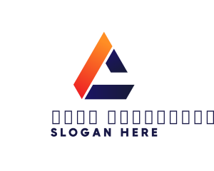 Industrial - Business Triangle Letter C logo design