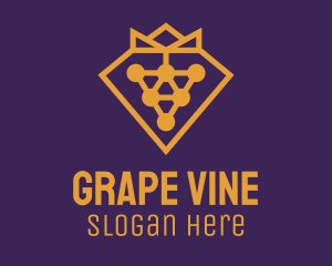 Grape - Royal Grape Distillery logo design