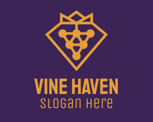 Royal Grape Distillery logo design