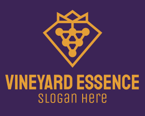 Royal Grape Distillery logo design