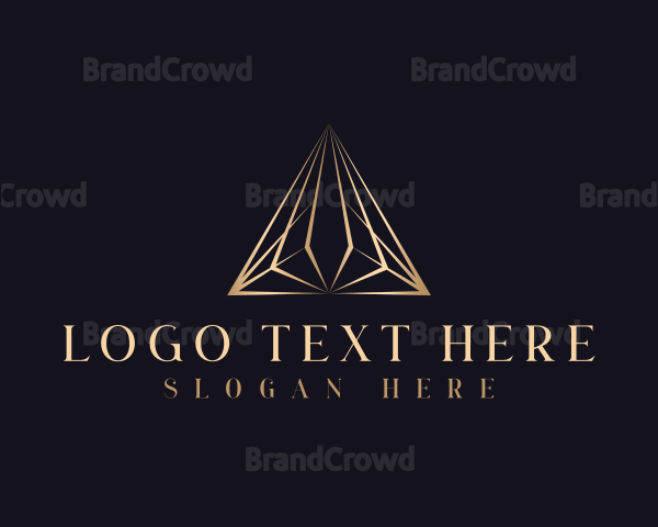 Pyramid Business Triangle Logo