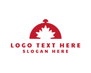 Gourmet - Maple Leaf Restaurant logo design