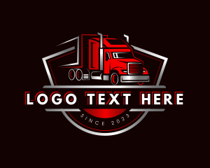 Truck - Truck Courier Forwarding logo design
