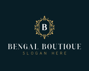 Elegant Floral Boutique logo design