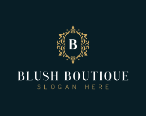 Elegant Floral Boutique logo design