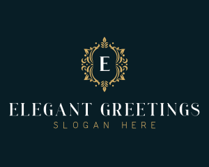 Elegant Floral Boutique logo design