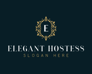 Elegant Floral Boutique logo design