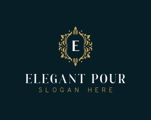 Elegant Floral Boutique logo design