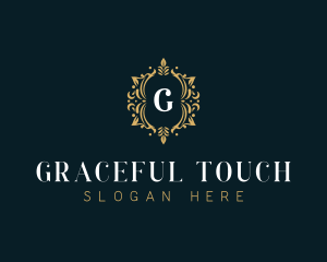 Elegant Floral Boutique logo design