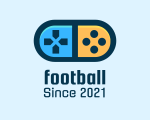 Esports - Game Controller Pill Gadget logo design