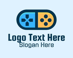 Game Controller Pill Gadget Logo