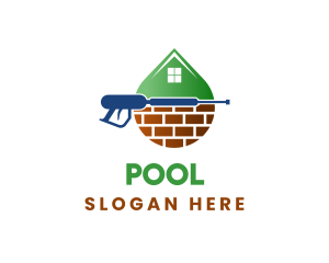 Washer - Home Cleaning Sanitation logo design