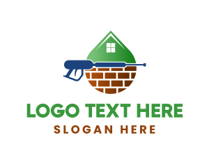 Drop - Home Cleaning Sanitation logo design